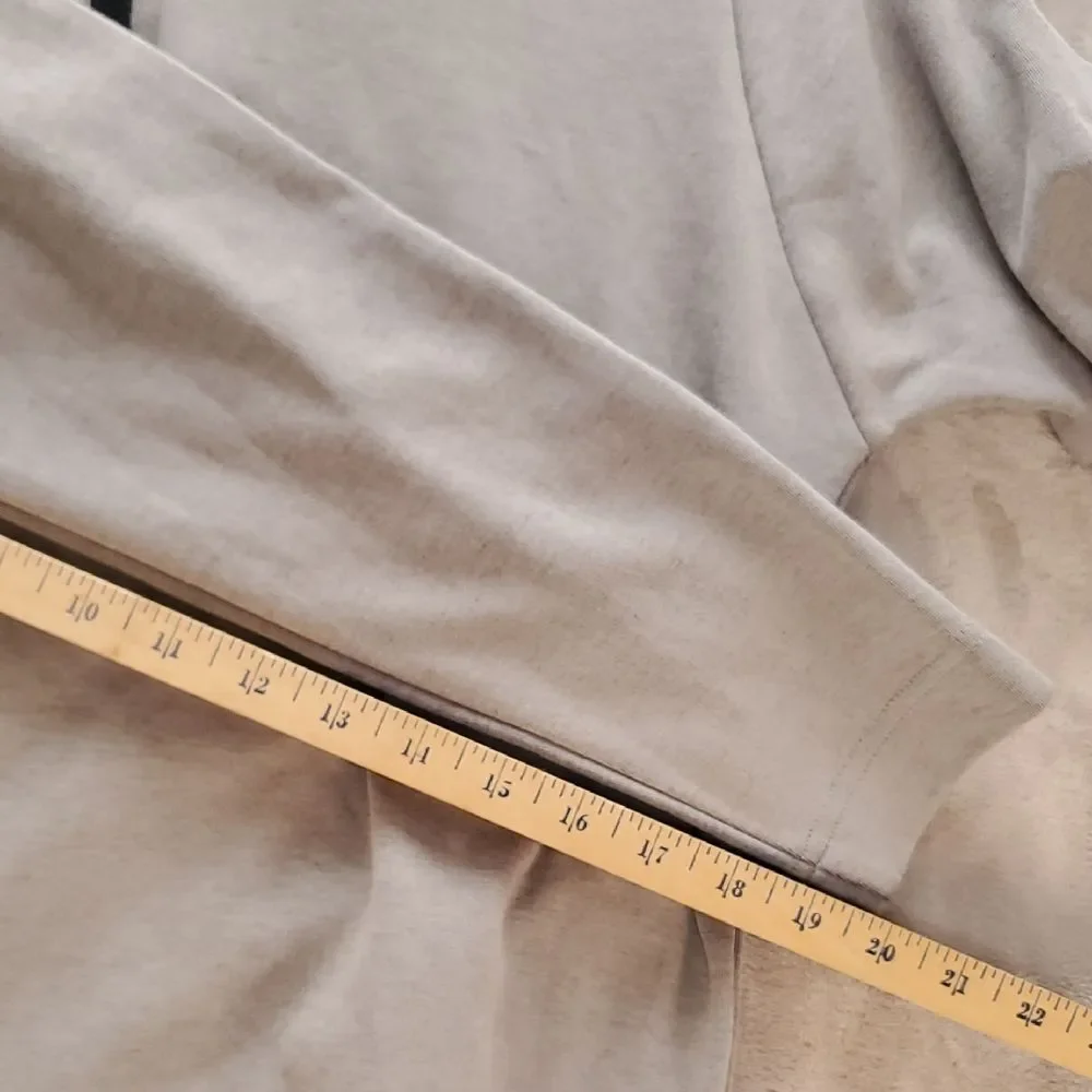 BANANA REPUBLIC | SMALL MEN LIGHT WEIGHT SHIRT PULL OVER 1/4 ZIP | GREY
